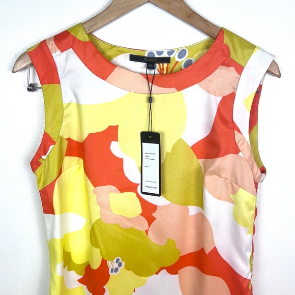 BCBG Max Sport Mod Sunshine Floral Print Sheath Shift Dress - Picture 3 of 15